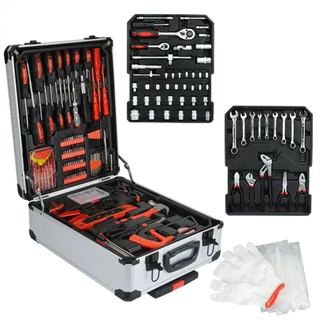Maleta de ferramentas com 499 Peças Completo Profissional