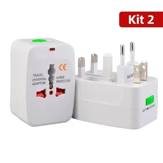 Adaptador Tomada Universal Internacional Portátil,Para Americana Europa Argentina Viagem
