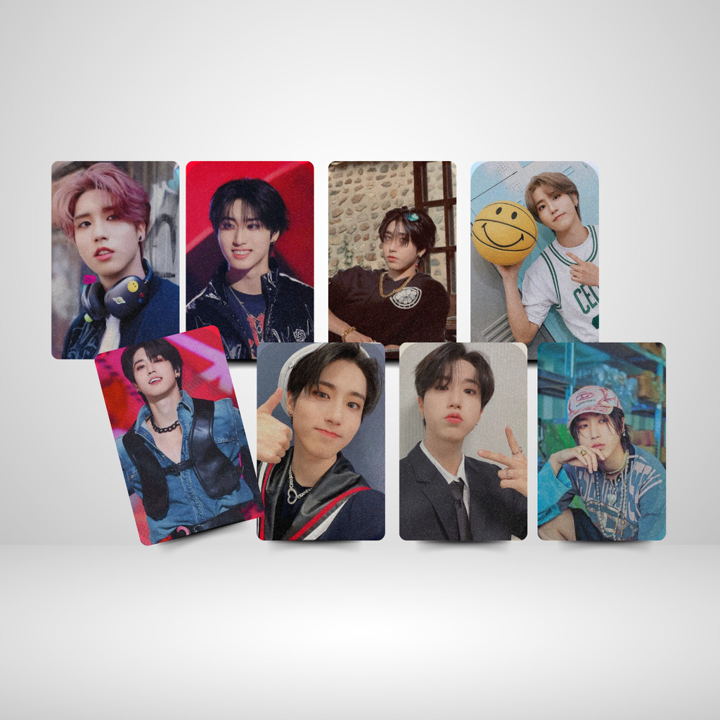 Stray kids han 公式カードセット HAN Photocard set 8 un skz Stray Kids | Shopee Brasil