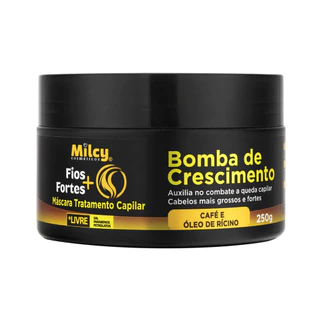 Mascara Capilar Bomba Crescimento Fios Fortes Milcy 250G