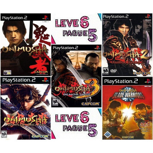 Onimusha Collection (6 Jogos) Ps2 Desbloqueado Patch ki kitkit | Shopee ...
