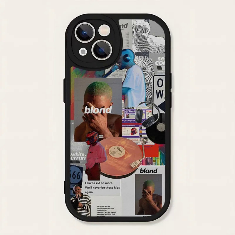 スマホアクセサリー FRANK TP-1 F-Frank-Ocean Phone Case Pele De Cordeiro Para Iphone 13 Pro