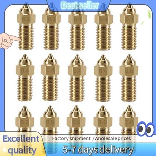15PCS Kit De Bicos De Barras Para Neptune 4 , Impressora 3D 7PCS 0.4mm E 2PCS 0.2mm , 0.6mm , 0.8mm , 1.0mm Conjunto