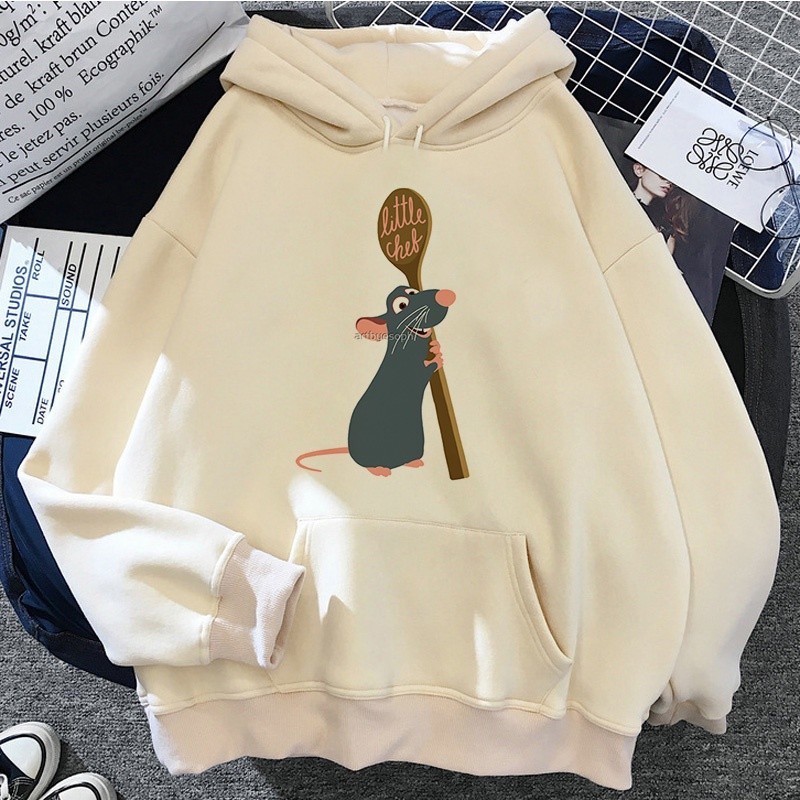 Moletom Canguru Unissex Remy Rato Desenho