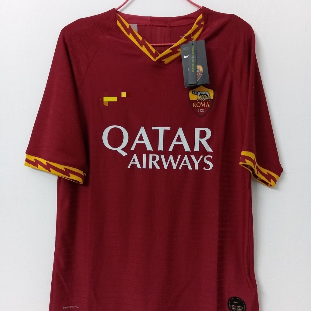 1920 Roman Home Jersey Player Edição No. 10 Tody Jersey 16 De Rossi Jersey Futebol Jersey