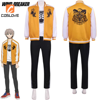 Anime Wind Breaker Choji Tomiyama Cosplay Roupa De Completa Para Homem Uniforme Diário Restauração Perfeita