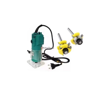 Kit Tupia Elétrica Laminadora Manual Profissional + Fresas Macho e Fêmea Promoção - Envio Imediato