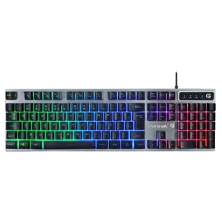 Teclado Gamer Multimídia Fortrek Vickers Rainbow