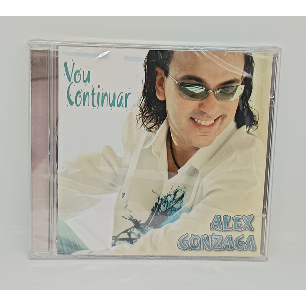 CD ALEX GONZAGA | VOU CONTINUAR | NOVO E LACRADO | Shopee Brasil