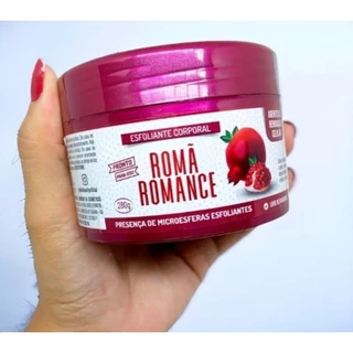 ESFOLIANTE CORPORAL ROMÃ ROMANCE PHÁLLEBEAUTY COSMÉTICOS ESFOLIA, LIMPA E HIDRATA