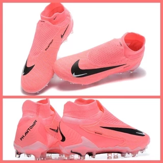 Novo Fantasma Estilo Preto Rosa GX HighTop Impermeável Original FG Full Mesh Futebol Botas 39 --- 45.
