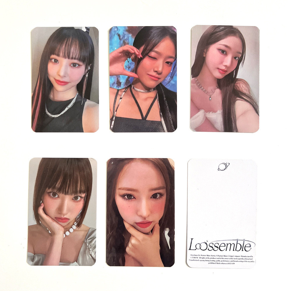 Kpop LOONA Group Cartão Pequeno LOOSSEMBLE Random Card ONE OF KIND