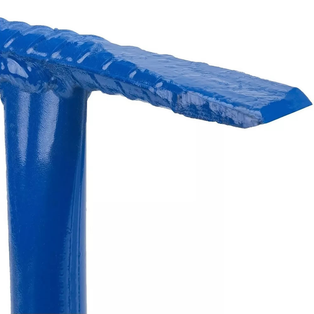 ぴこら Kit 2 Picola Pedreiro 2 Cortes Aço 30cm Azul Picotar Parede