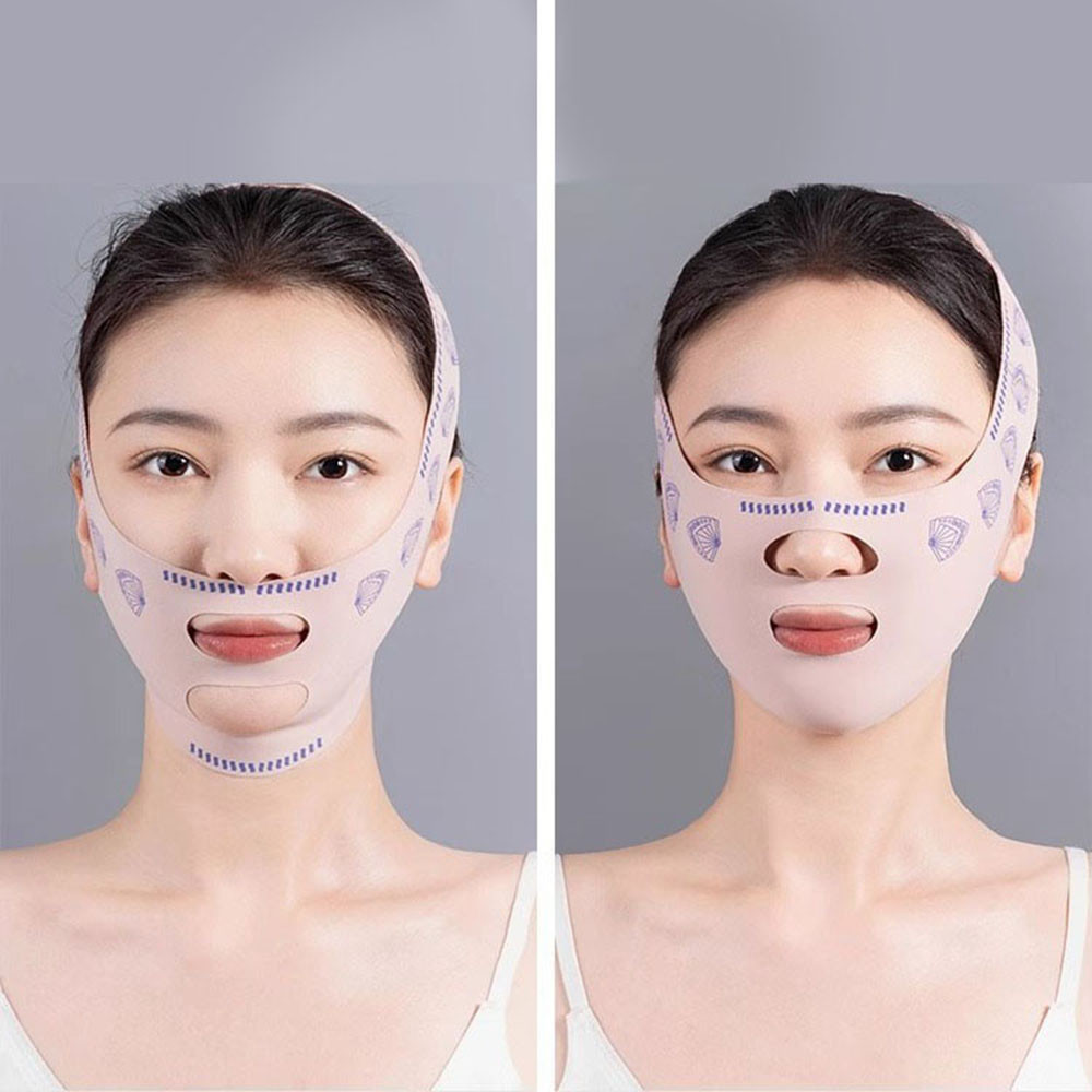 Lifting Mask Chin Cheek V-Line Bandage Respirable Reusable Anti