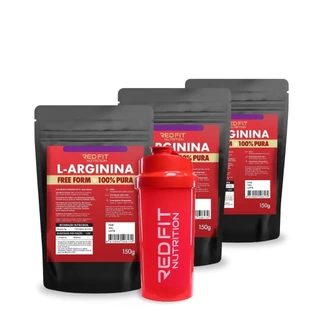 L-Arginina 150g - 100% Pura Importada - Red Fit Nutrition