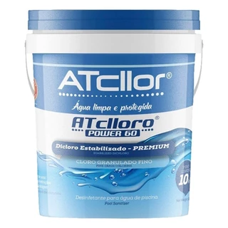 Cloro Power 60 Atcllor 10 Kg em Oferta na Shopee
