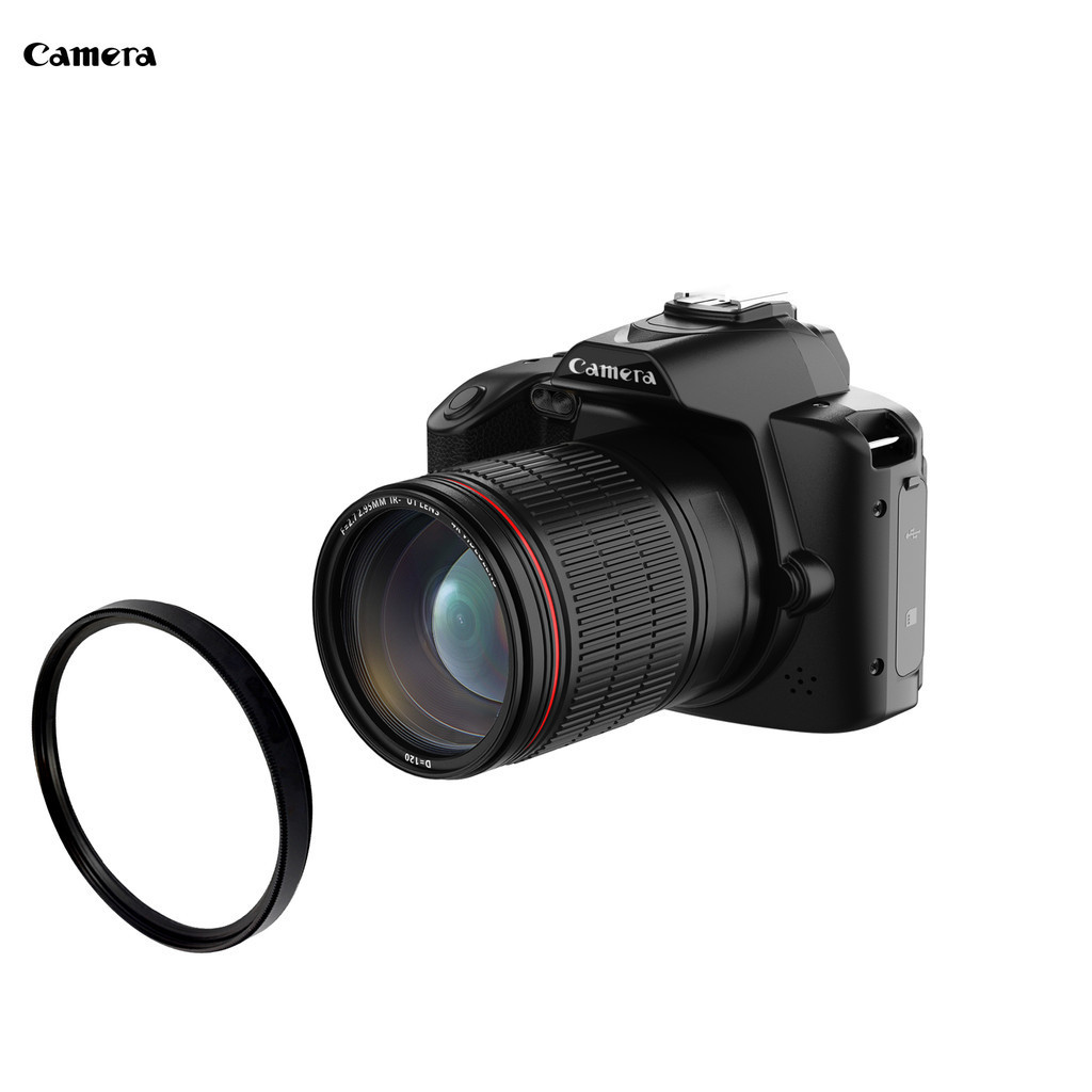 D5 WIFI DSLR 4K Dual Camera 64 Milhões De Câmera De Vídeo Digital