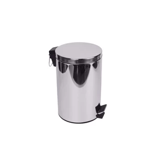 Lixeira 3Litros Aço Inox com Pedal Cesto Removível Higiênico