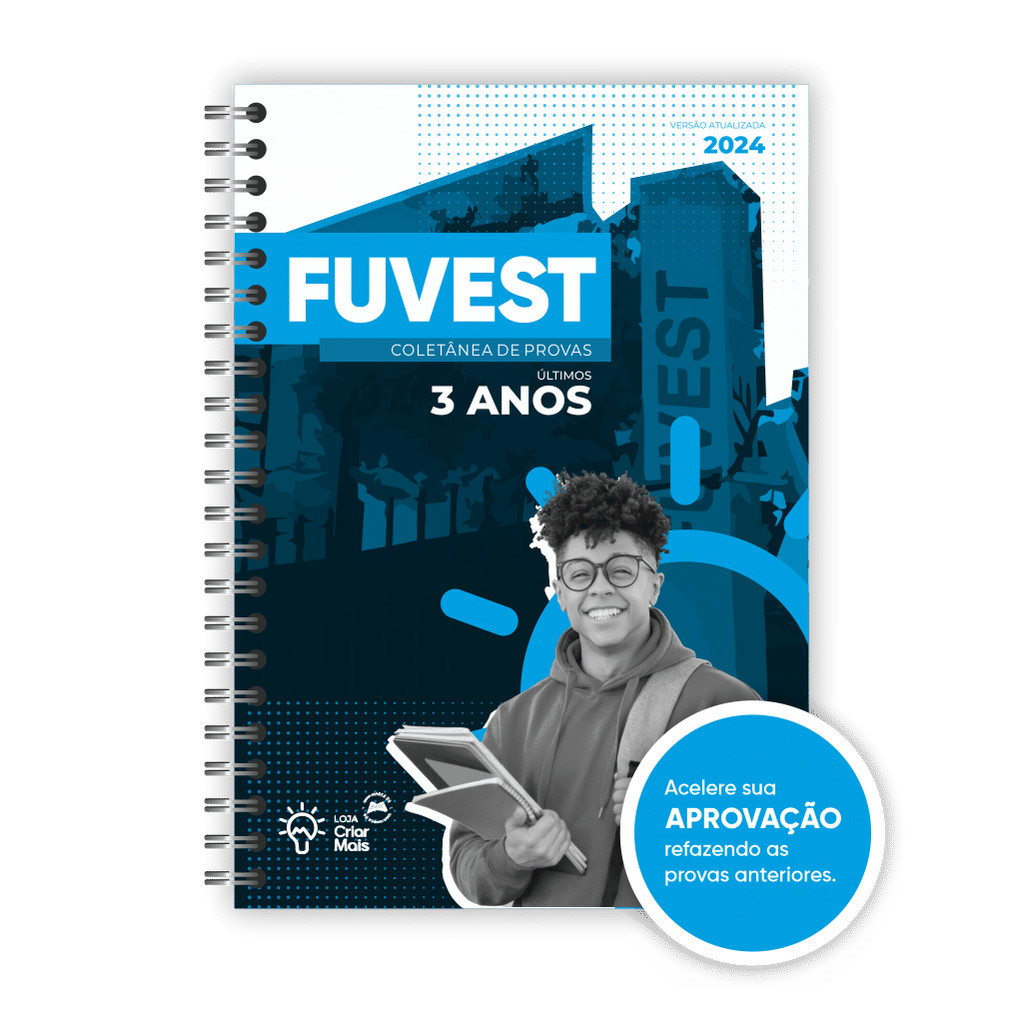 Apostila de provas da FUVEST (1ª fase) - últimas 3 provas + gabaritos ...