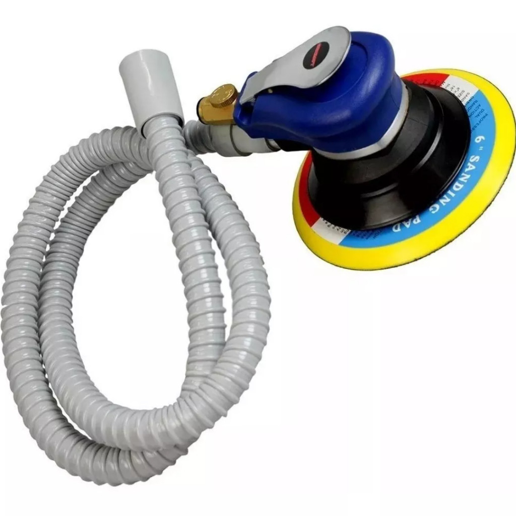 Lixadeira Roto Orbital Pneumatica Rokit Hookit Roquite 6'' Polegadas ...