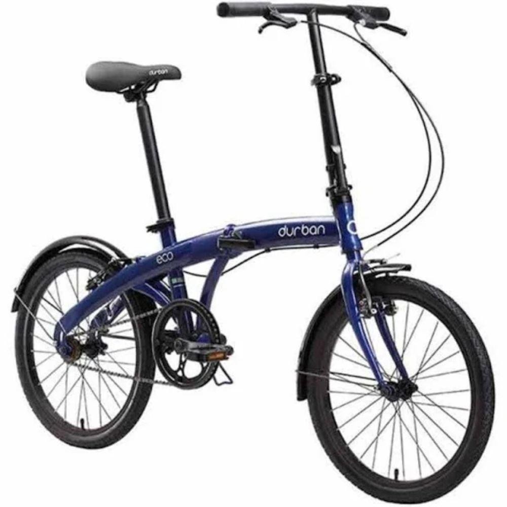 Bicicleta Dobrável Durban Eco Azul