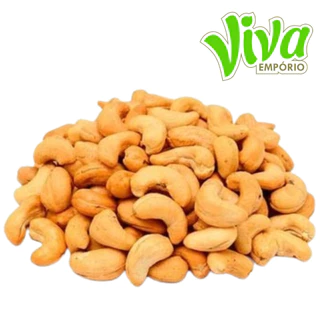 CASTANHA DE CAJU W1 TORRADA SEM SAL 1 KG TIPO EXPORTAÇÃO