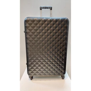 Mala de viagem Grande com extensor, 23kg para despacho de avião, mala em fibra abs, com rodinha giratoria 360º padrão anac nacional e internacional Medida: 72x31x46