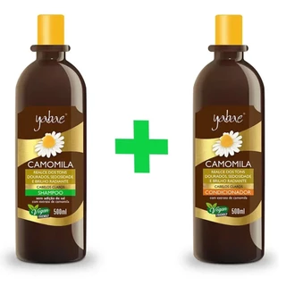 Shampoo + Condicionador Camomila 500ml - Yabae