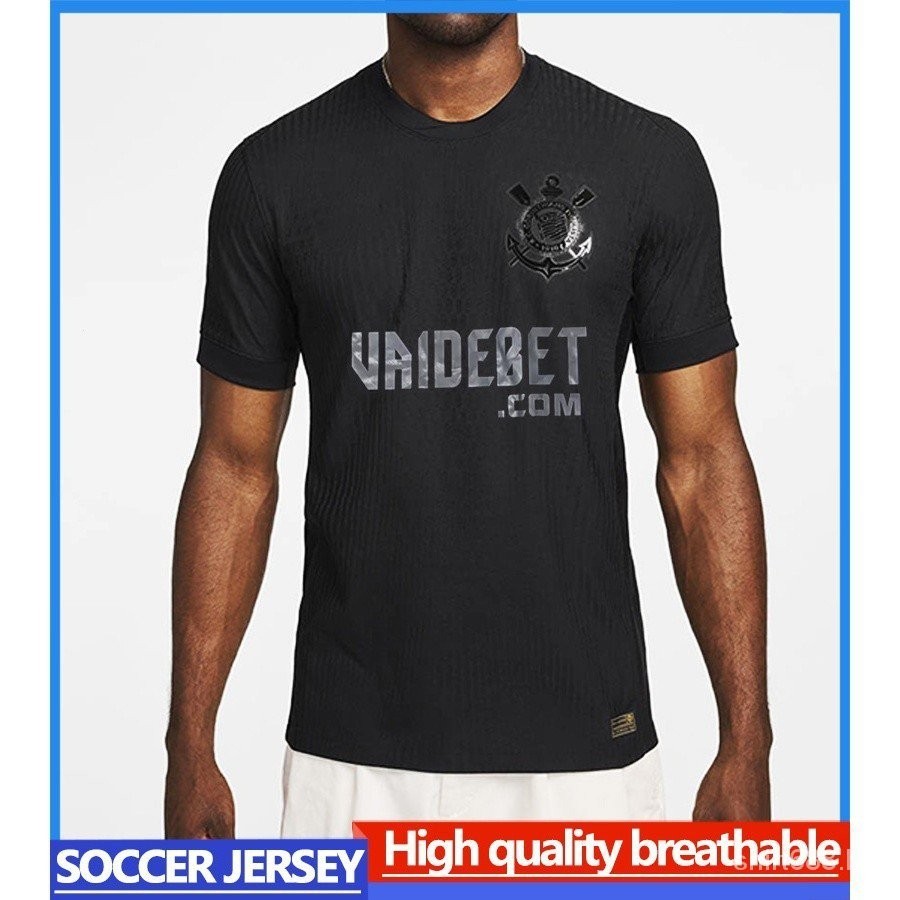 [Fan Version �� Corinthians Away Soccer Kit Jerseys 2024 2025 Camisas de Futebol Masculinas Customizável Nome Número