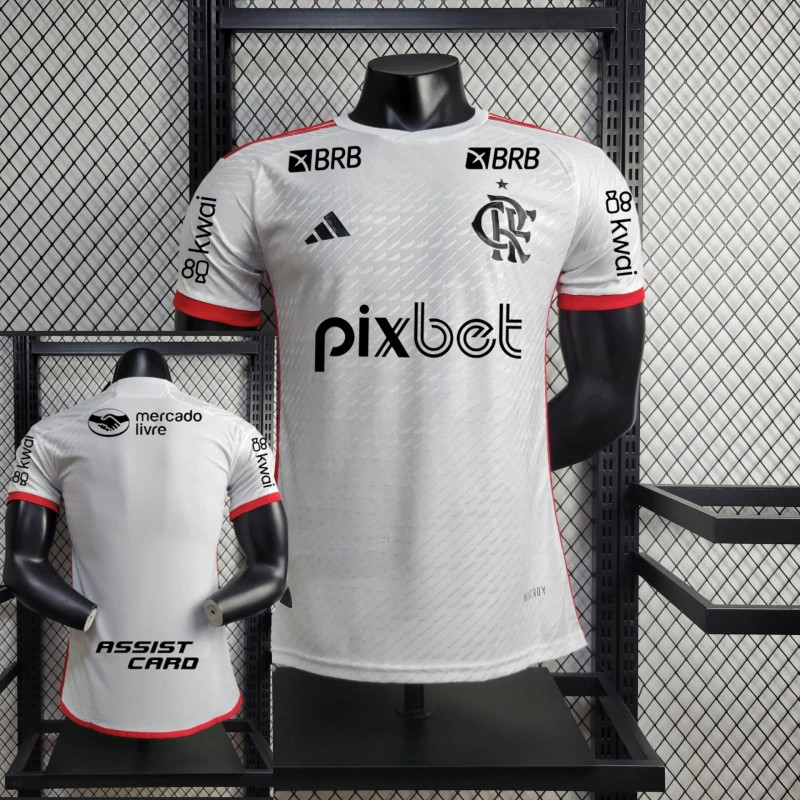 24-25 Jogador Flamengo Longe Thai Versão Da Camisa De Futebol 1 : 1