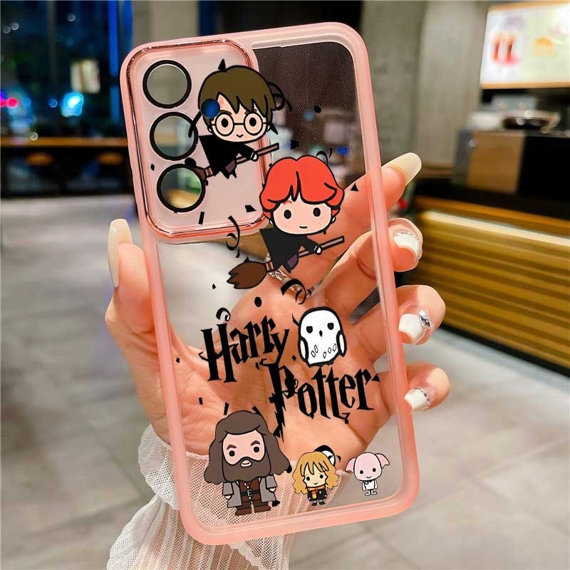 Samsung Galaxy M55 M15 M34 M54 M14 M23 5G M13 Moda Harry Potter Caixa Do Telefone Com Revestimento De Silicone Da Câmera À Prova De Choque