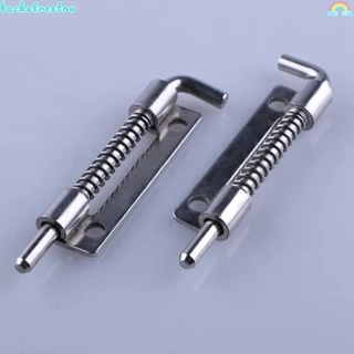 BACKSTREET Parafusos De Fechadura De Porta Com Mola Carregada , Trava Anti-Roubo De Cadeado Útil Deslizantes De Aço Inoxidável Doméstica Hardware