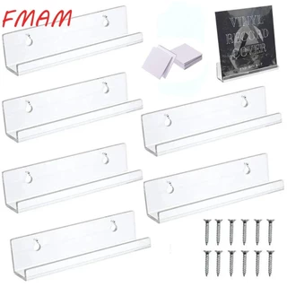 Prateleira De CD FMAM , Suporte Para Discos De 4/7/12 Polegadas Vinil Acrílico Montado Na Parede