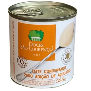 Leite Condensado Zero Aç. Zero Lactose S. Lourenço 335g