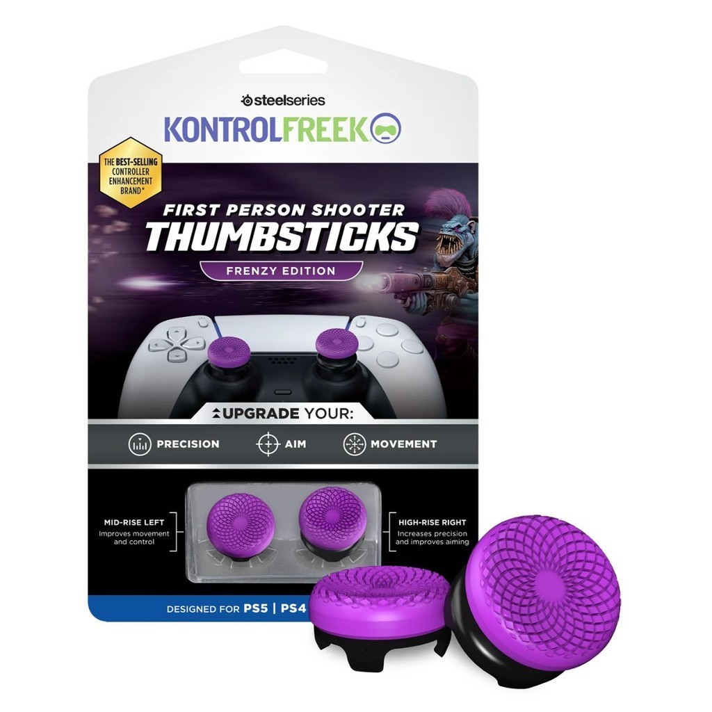Kontrol Freek Frenzy Edition Roxo Performance Thumbsticks para Controle de PlayStation Ps4 e Ps5 Shopee Brasil