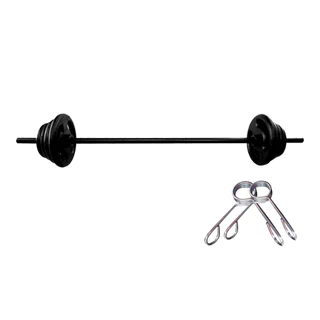 Kit Completo Body Pump C/barra E 20kg De Anilha Emborrachada