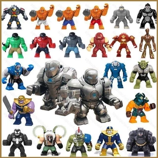 KT_LEGO Bloco De Construção SuperHero Grandes Minifiguras Sem Caixa