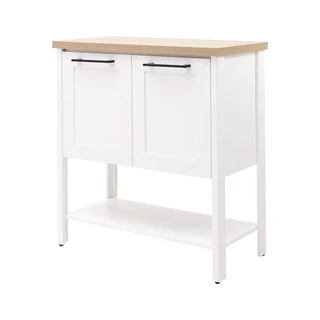 Gabinete Armário Banheiro Ditália 2 Pt c/ Tampo BN-02