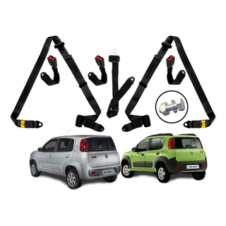 Cinto Segurança Fiat Uno Vivace 3 Pontos Traseiro Universal