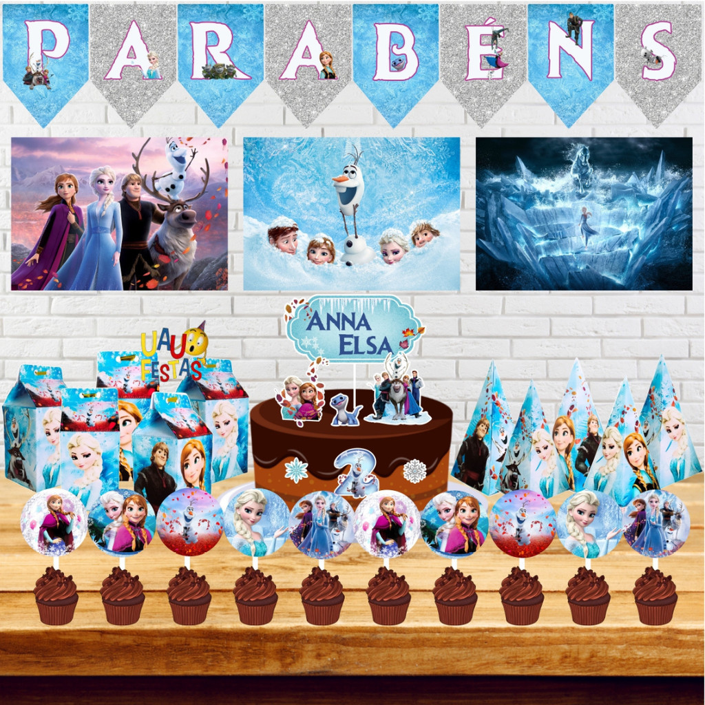 Kit Festa Pronta Frozen *36 itens*
