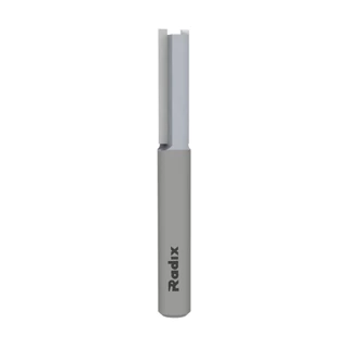 Fresa Reta para Tupia Corte 6mm x 20mm Haste 6mm 150620.01 Radix