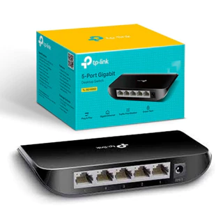 Switch 5 portas Gigabit Tplink Sg-1005d 10/100/1000 Mbp