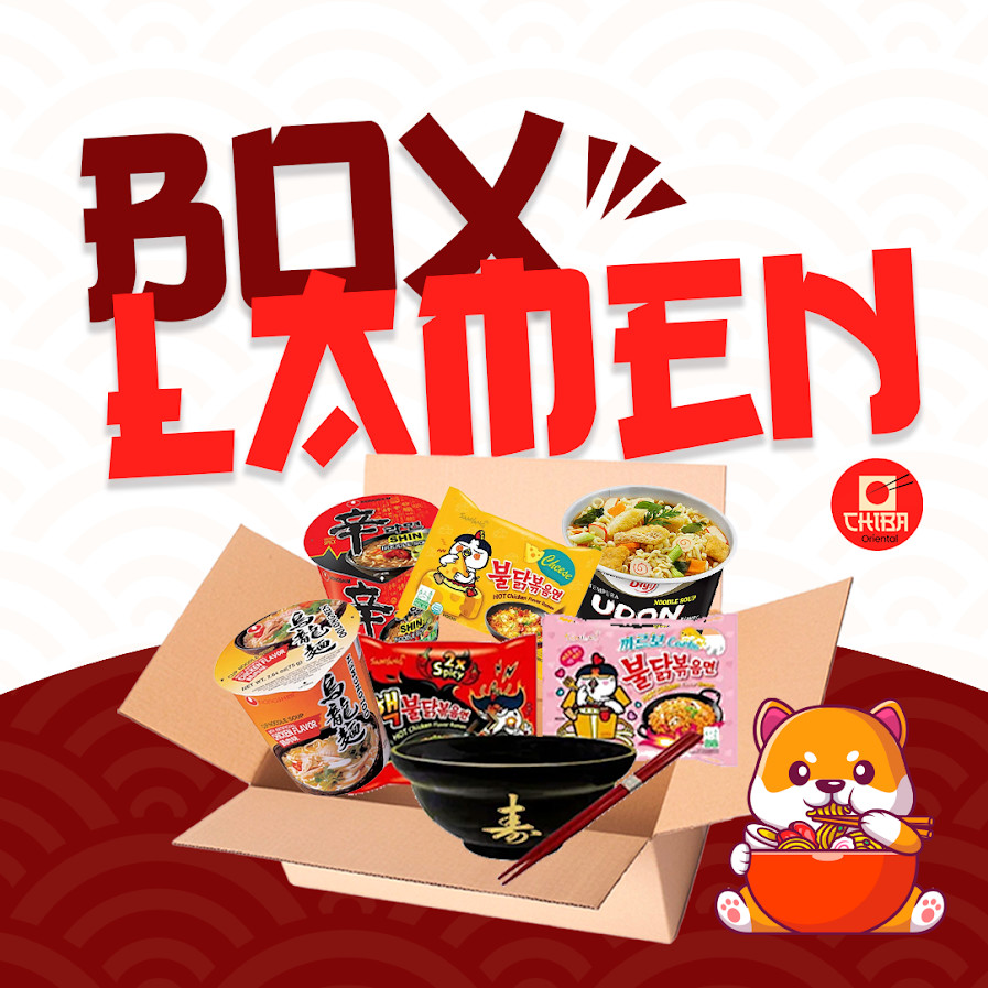 Box Kit Caixa Coreana de Lamen Especiais Dorameira