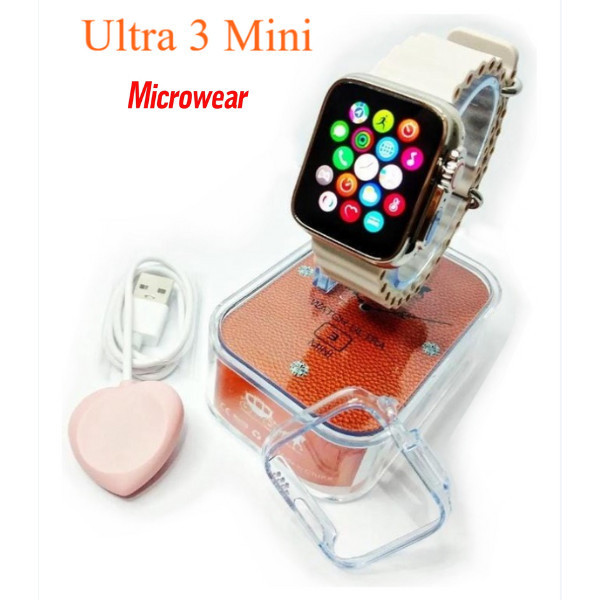 Smartwatch Ultra 3 Mini Serie 10 Chat GPT Feminino Lançamento Microwear