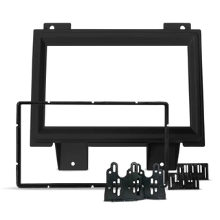 Moldura 2 Din GM S10 e Blazer 1995 à 2000 - Preta - Fiamon em Oferta na Shopee