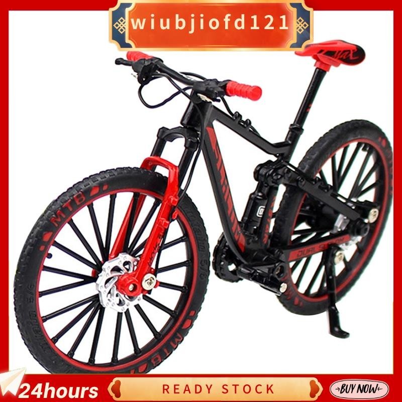 Mini Bicicleta Plegable De Aleación 1:10 – Modelo De Juguete Con Pedales Y Dirección