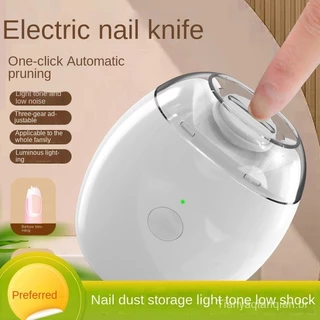 Novo afiador de unhas elétrico para bebês Cortador de unhas para crianças Cortador de unhas recarregável USB Anti-splash doméstico (incluindo 3 moagem)