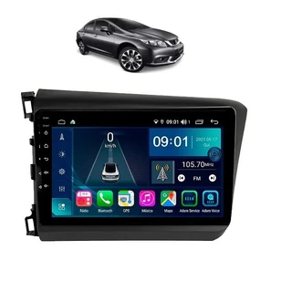 Kit Multimídia Civic EXS EXR G9 15 / 16 9 Pol Android Carplay 2/32GB - ROADSTAR