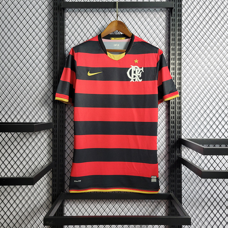 20008 2009 Flamengo home retro Flamenco shirt , New Thai Versão Tailandesa Da Camisa De Futebol 1 : 1