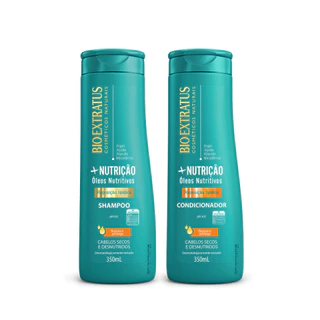 Kit +Nutrição Shampoo e Condicionador Bio Extratus - 350mL
